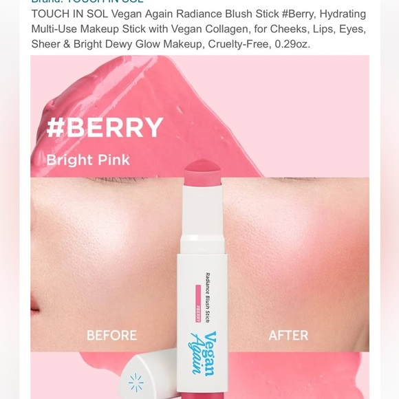 Radiance creamy Vegan blush stick New - Picture 6 of 6